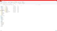 The contents and location of the Minecraft saves folder (Image via file explorer)